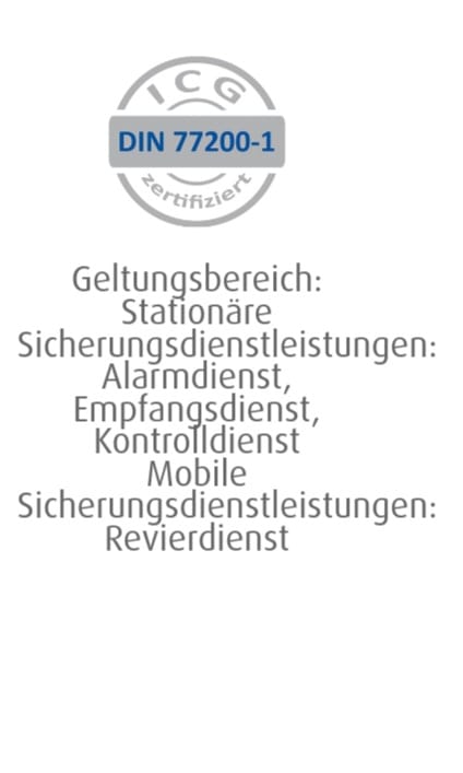 Zertifikat Erklaerung 2 - Frankfurt - Sicherheitsdienst - Reinigungsdienst - Gebäudedienst -